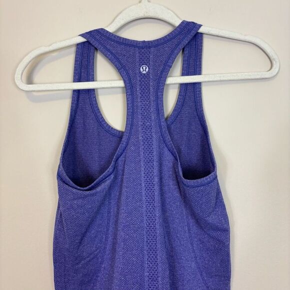 Lululemon Purple Swiftly Tech Racerback Tank Top Size 6 - Picture 5 of 6